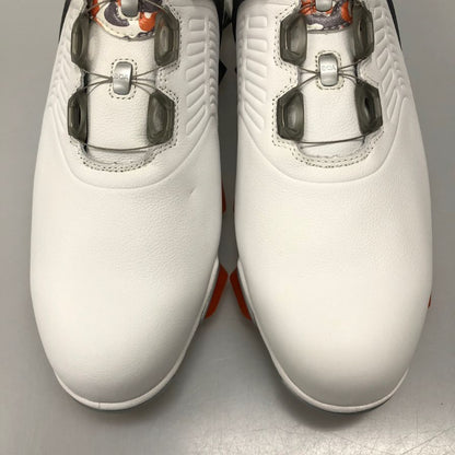 フットジョイ ゴルフシューズ レザー ローカット ダイヤルワイヤー式 ホワイト メンズ サイズ11.5 FJ FootJoy TOURS-S 約29.5cm【AFC46】