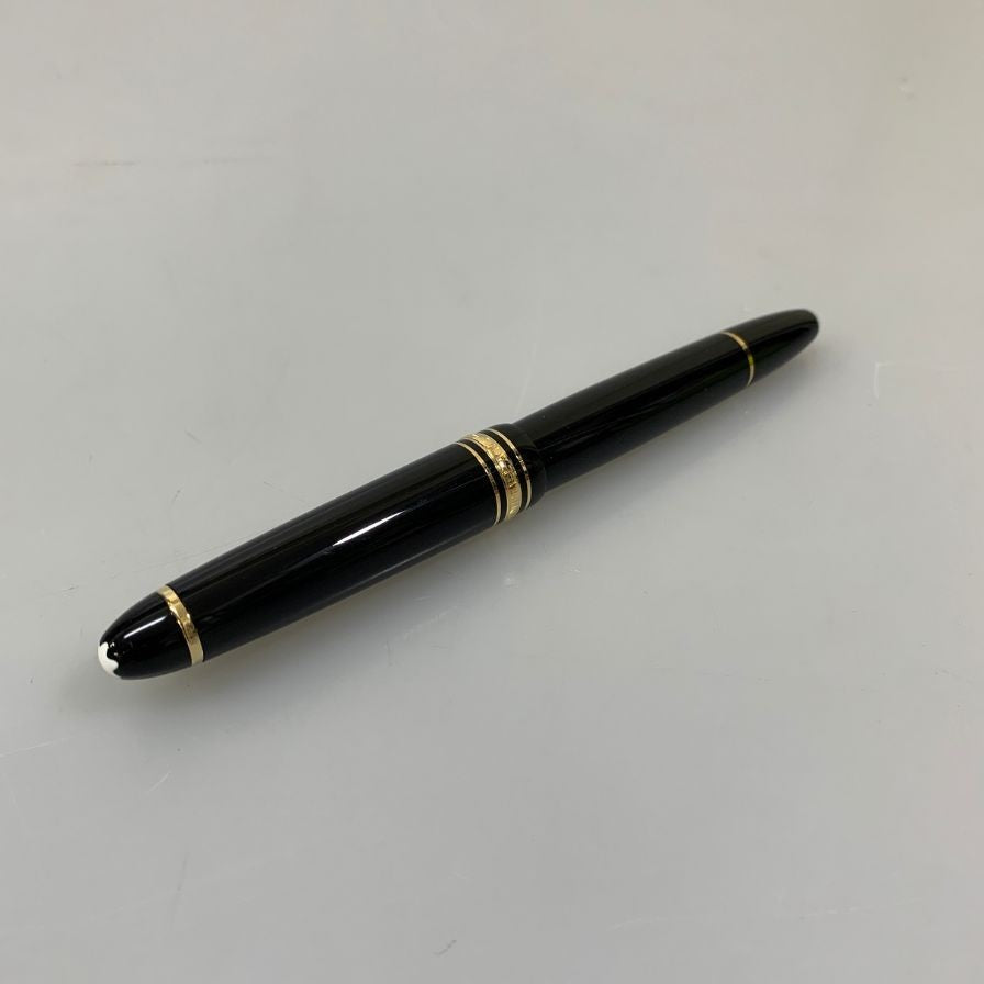 モンブラン マイスターシュテュック 4810 ペン先Au585 ブラック ゴールド MONTBLANC MEISTERSTUCK【AFI4】