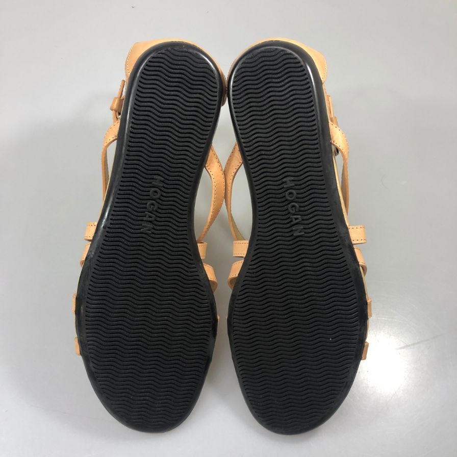 ホーガン ストラップサンダル レディース ピンク サイズ37.5 HOGAN 約24.5cm【AFC49】