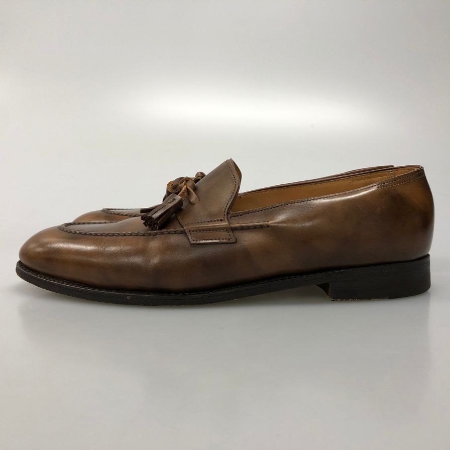ジョンロブ タッセルローファー カーリントン 4098ラスト カーフ ブラウン メンズ 6.5ＥJOHN ROBB CALLINGTON ローファー 約25.0cm【LA】【中古】