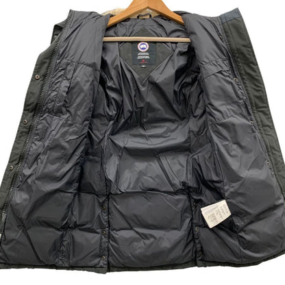 極美品◆カナダグース ダウンコート マッケンジーパーカ コヨーテファー 2302JL レディース サイズS ブラック CANADA GOOSE 【AFA6】