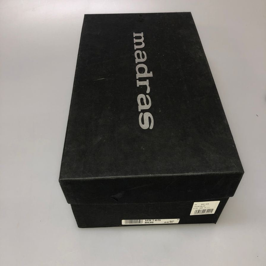 マドラス コインローファー 30407 ボルドー 40 メンズ MADRAS 約25.5cm【AFD5】