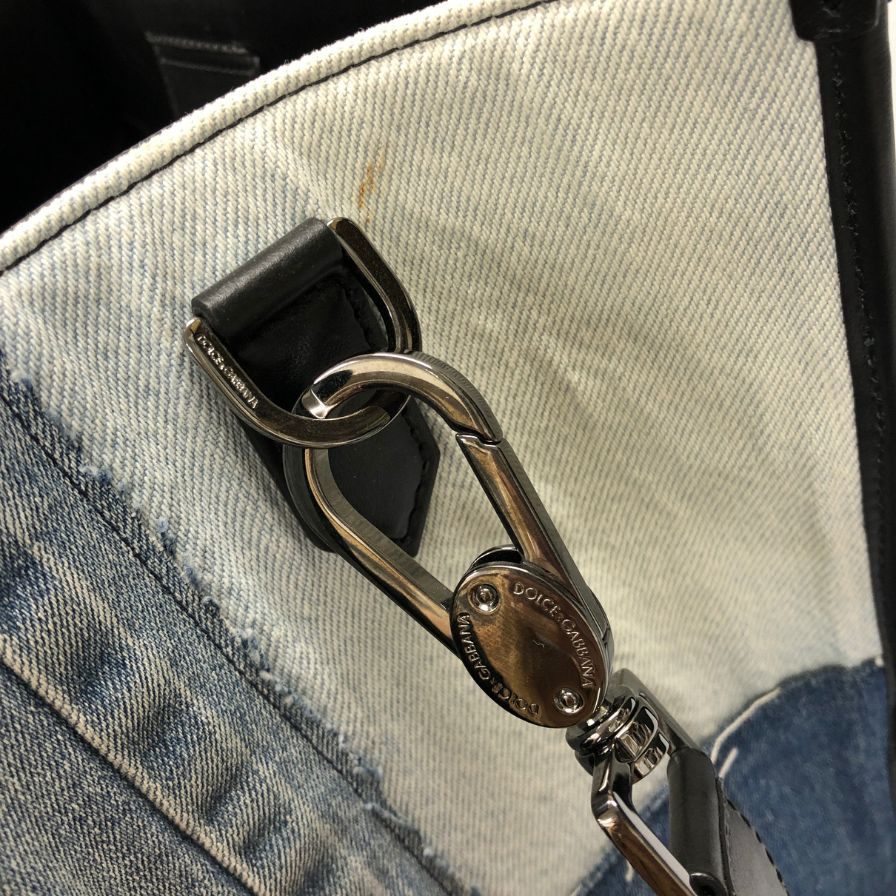 ドルチェ＆ガッバーナ トートバッグ デニムパッチワーク DOLCE&GABBANA【AFE4】