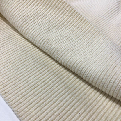 美品◆フォクシー ハイネック ニット トップス コットン ロゴプレート 34823 レディース サイズ38 ホワイト FOXEY 【AFB3】