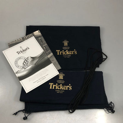 トリッカーズ カントリーブーツ ストウ ウイングチップ 946515 5634 グリーン UK7ハーフ-5 Tricker’ｓ ブーツ 約26.0cm【LA】【中古】