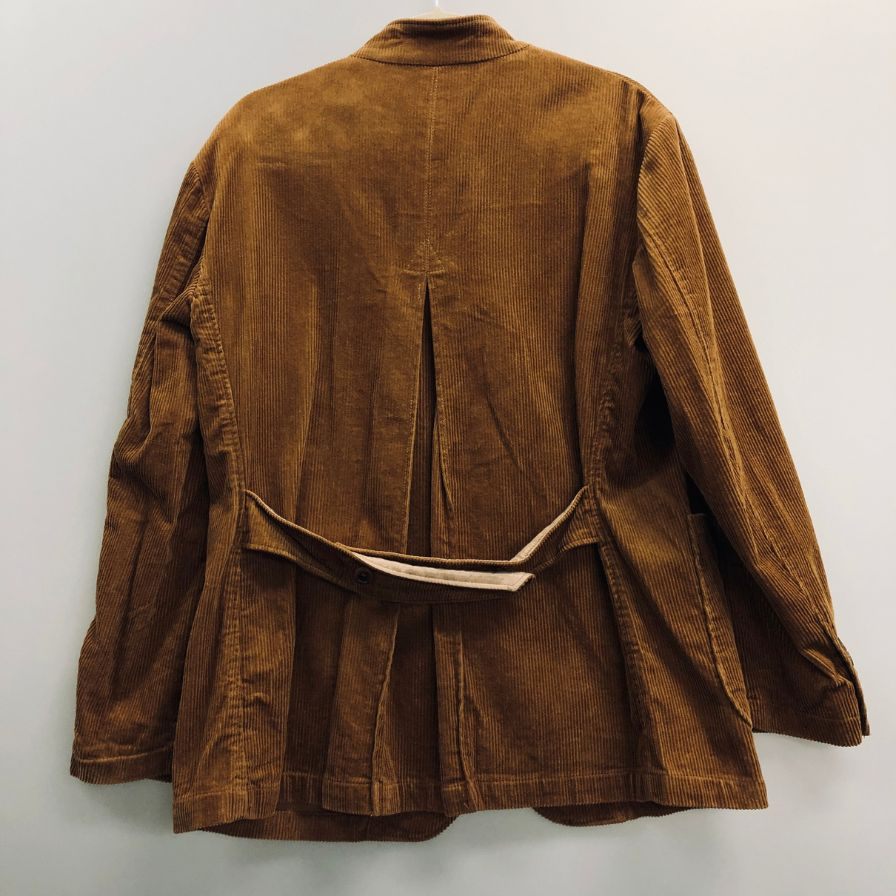 新品同様◆エンジニアードガーメンツ 18AW グリムジャケット コーデュロイ ベージュ メンズ サイズM ENGINEERD GARMENTS Grim jkt 8w corduroy 【AFA11】
