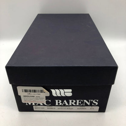 マックバレンス レザーシューズ ウィングチップ カーフ ブラウン メンズ サイズ6.5 MAC BAREN'S 約25.0cm【AFD13】