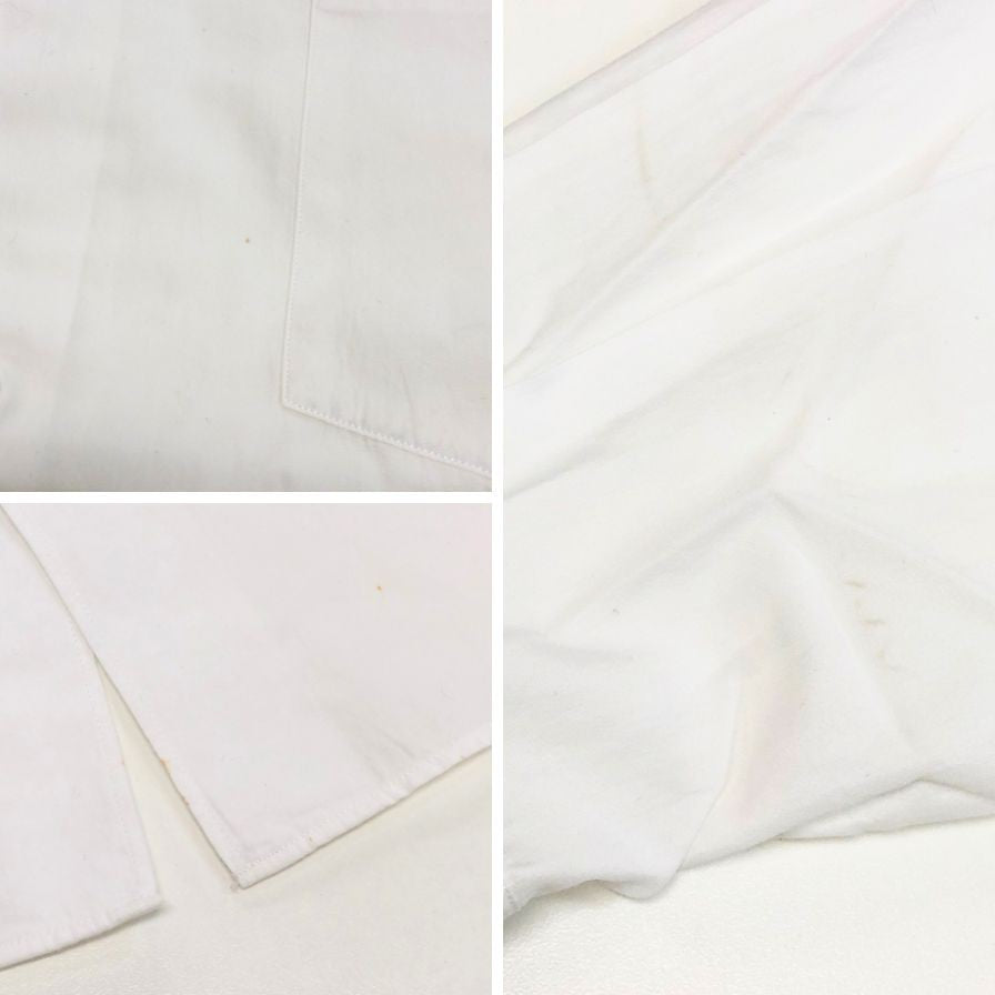 美品◆コモリ 長袖シャツ ホワイト メンズ サイズ3 C03-02001 COMOLI 【AFB17】