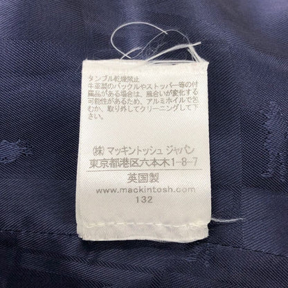 マッキントッシュ コート ダンケルド ロロピアーナ ウール メンズ ネイビー サイズ36 MACKINTOSH【LA】