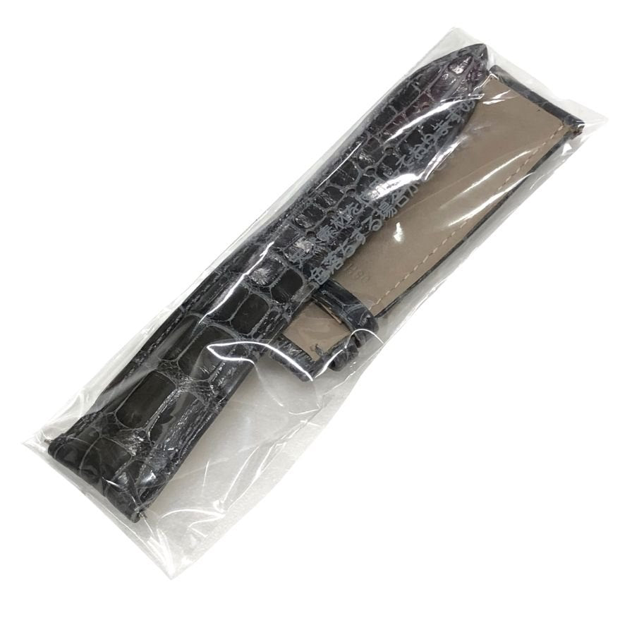 フランクミュラー カサブランカ 8880用 ベルト クロコ メンズ ブラック FRANCK MULLER【AFI7】