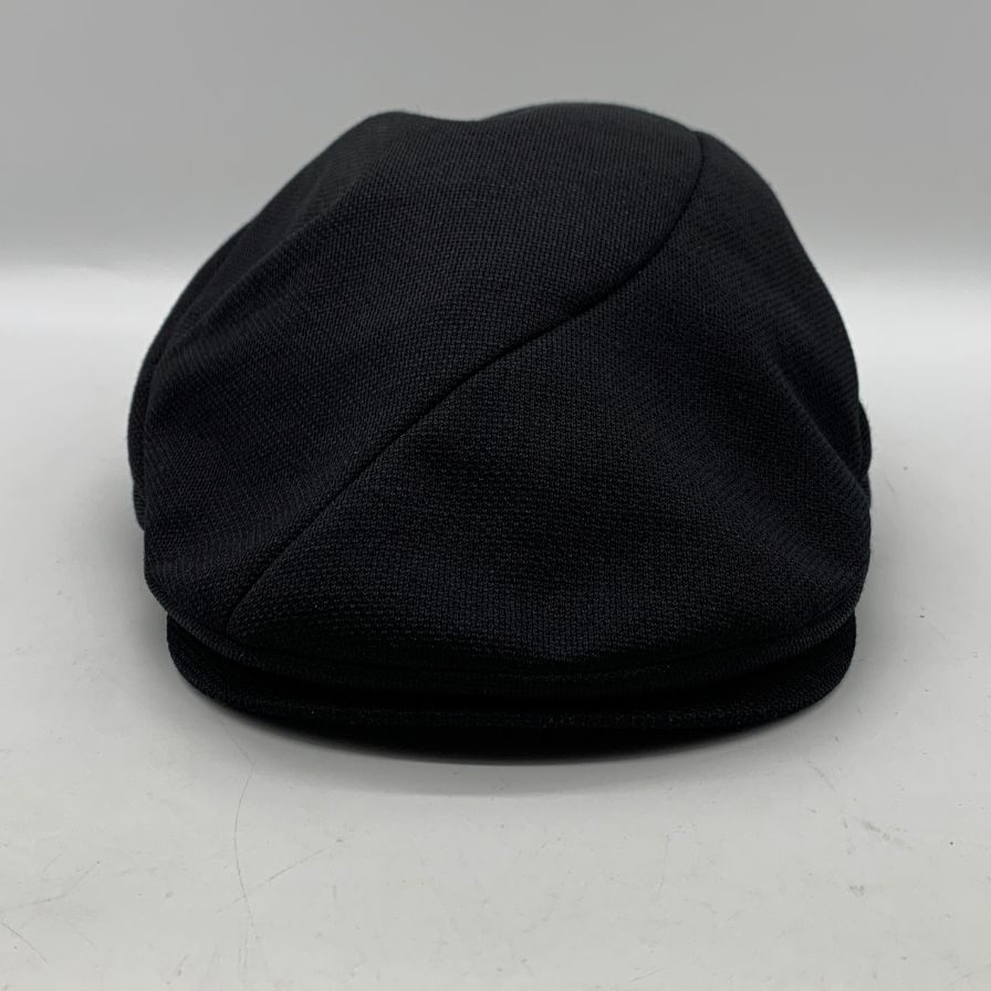 カシラ ハンチング帽子 リネン混 日本製 メンズ サイズ不明 ブラック CA4LA【AFI20】【中古】