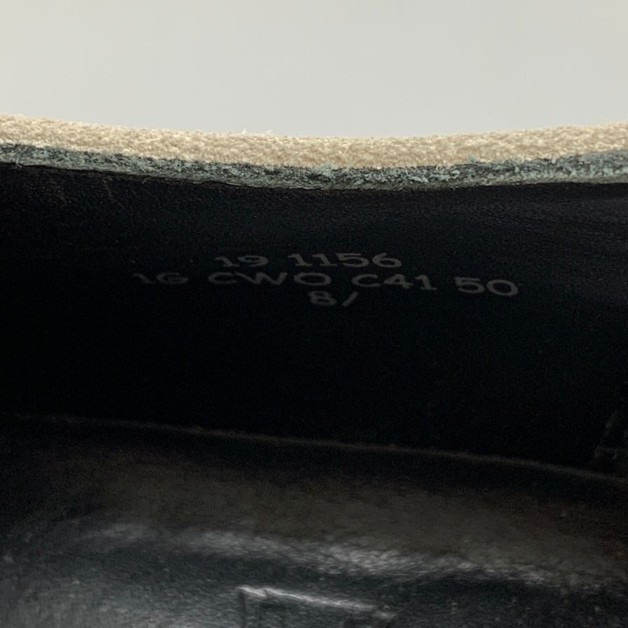 ジェイエムウエストン ユージーンゴルフ アイボリー スエード UK8.5 J.M.WESTON ビジネスシューズ 約27.5cm【LA】【中古】