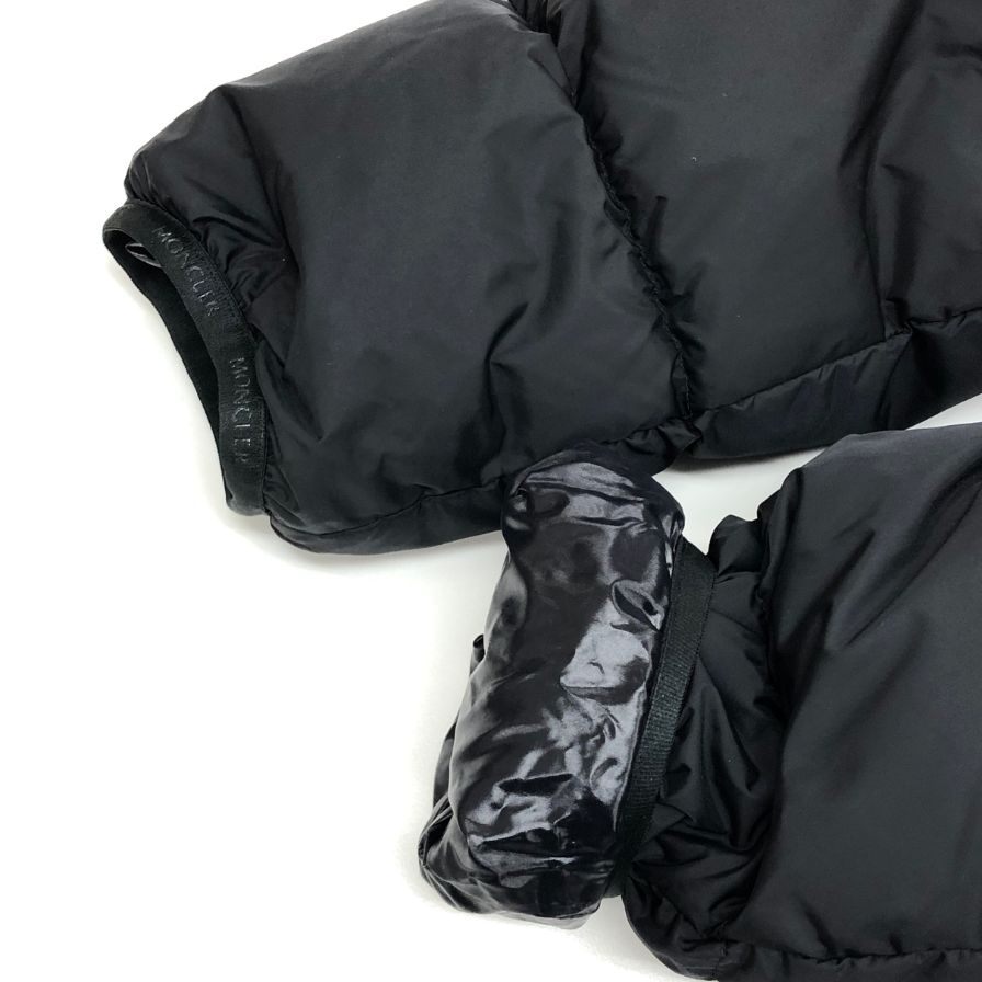 新品同様◆モンクレール モンクラ ダウンジャケット サイズ3 ブラック MONCLER MONTCLA 【AFA12】