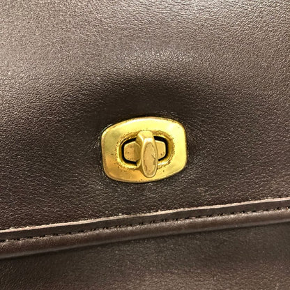 コーチ ブリーフケース  オールドコーチ 2WAY レザー ブラウン COACH【AFE10】