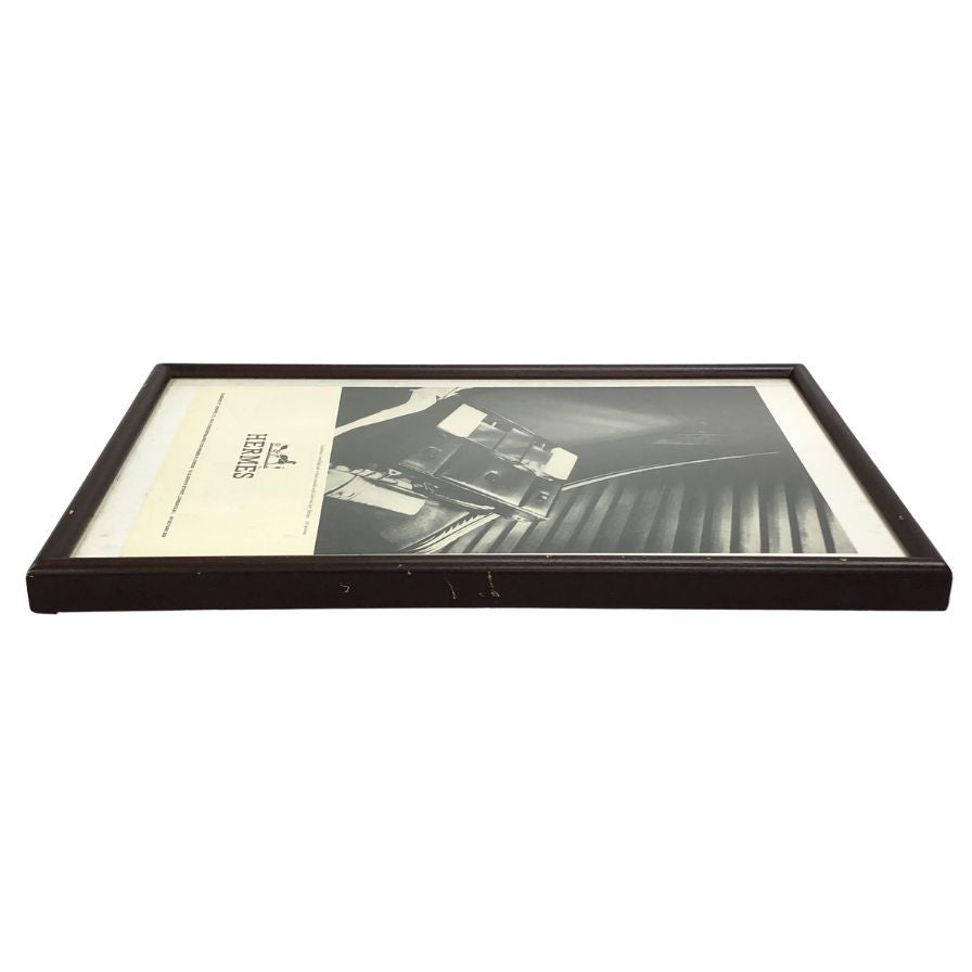 エルメス ポスター トラベルバック 1930年代 ヴィンテージ 額付き HERMES【AFE13】【中古】
