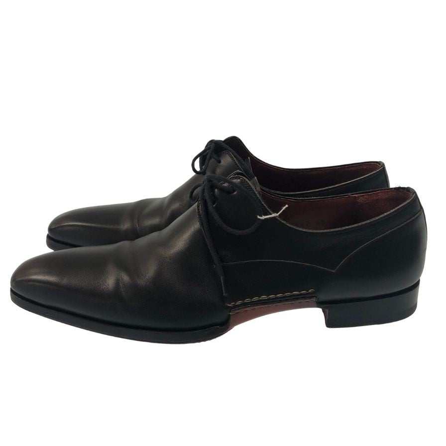 マグナーニ レザーシューズ 2アイレット カジノコレクション サイズ40 ブラック MAGNANNI 約24.5cm【AFC34】