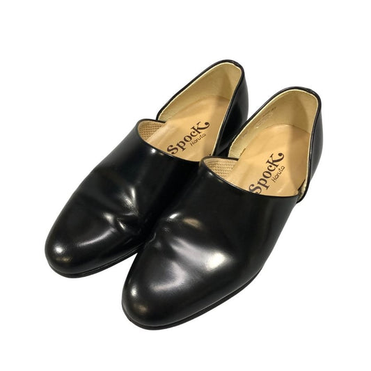 ハルタ スポックシューズ レザー スリッポン 850 ブラック サイズ23 レディース HARUTA Spock 約23.0cm【AFD15-2】