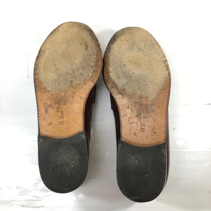 サルヴァトーレ フェラガモ ビットローファー ガンチーニ 9235 カーフ ブラウン メンズ サイズUK8.5  Salvatore Ferragamo 約27.0cm【AFC4】