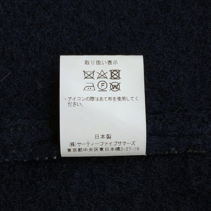 極美品◆アナトミカ ビーチクロスベスト ウール65% コットン35% ブラウン サイズ44 メンズ ANATOMICA 【AFB44】