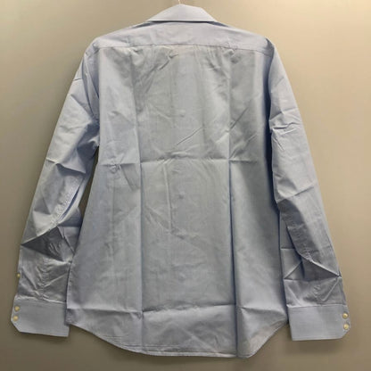 極美品◆サルトリア イタリアーナ ワイシャツ ブルー系 メンズ サイズ40 sartoria italiana 【AFB38】