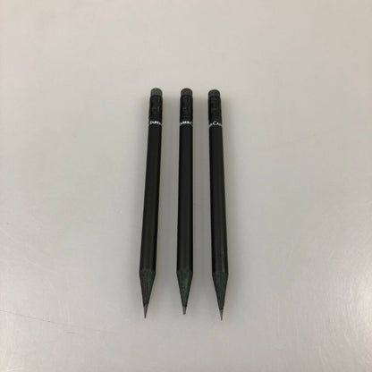 ファーバーカステル 鉛筆 3本セット カステル9000番 ブラック パーフェクトペンシル キャップ シャープナー付 FABER-CATELL【AFI22】