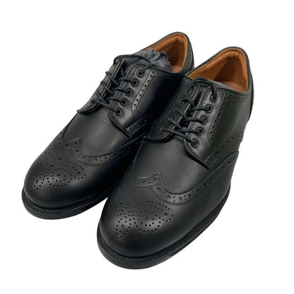 アシックス ランウォーク レザーシューズ ウイングチップ 1231A224-001 メンズ サイズ25.5EE E3  ASICS RUNWALK 約25.5cm【AFD15】