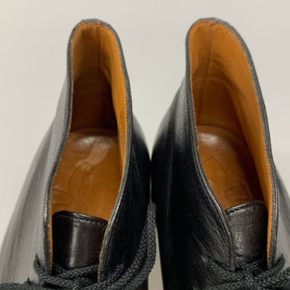 ジェイエムウエストン チャッカブーツ カーフ ブラック UK5.5E J.M.WESTON ブーツ 約25.5cm【LA】【中古】