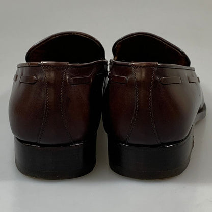 フラテッリロセッティ タッセルローファー 21422 カーフ ブラウン サイズUK7.5 メンズ FRATELLI ROSETTI 約26.0cm【AFC44-2】