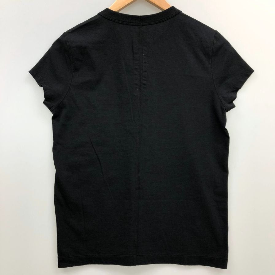 極美品◆リックオウエンス  半袖トップス Tシャツ FOGACHINE s/s 22 レデイース サイズ44 ブラック Rick Owens 【AFB45】