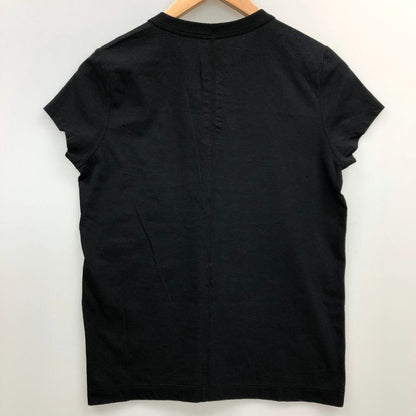 極美品◆リックオウエンス  半袖トップス Tシャツ FOGACHINE s/s 22 レデイース サイズ44 ブラック Rick Owens 【AFB45】