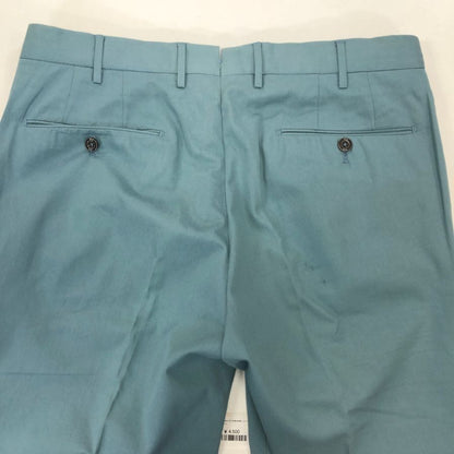 ピーティーゼロウーノ スラックス worn out elegance ブルー系 裏生地花柄 メンズ サイズ50 PT01 【AFB18】