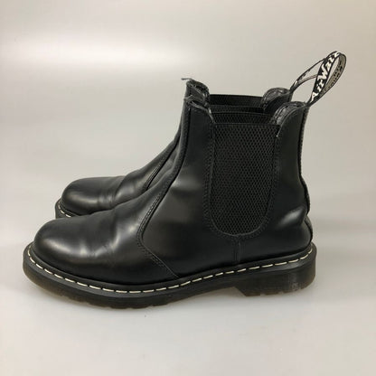 ドクターマーチン チェルシーブーツ 2976 サイドゴア レザー ブラック メンズ サイズUK9 Dr.Martens MONO 約27.5cm【AFC44-2】