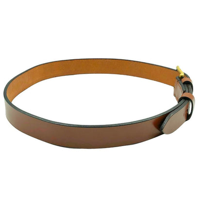 リアル ハーネス レザーベルト ブラウン ゴールド金具 REAL HARNESS【AFI17】