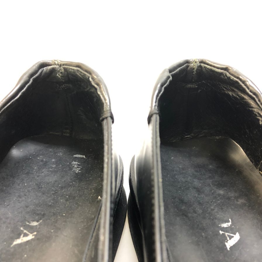 プラダ Uチップ ローファー 883 メンズ サイズ 8ハーフ ブラック PRADA 約26.5cm【AFC29】