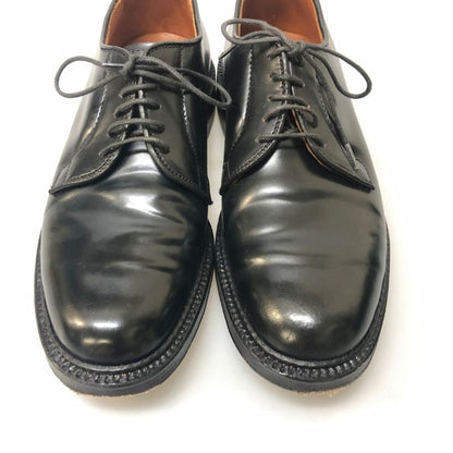 オールデン 9901 プレーントゥ コードバン ブラック メンズ  サイズUS6.5D ALDEN ビジネスシューズ 約24.5cm【LA】【中古】