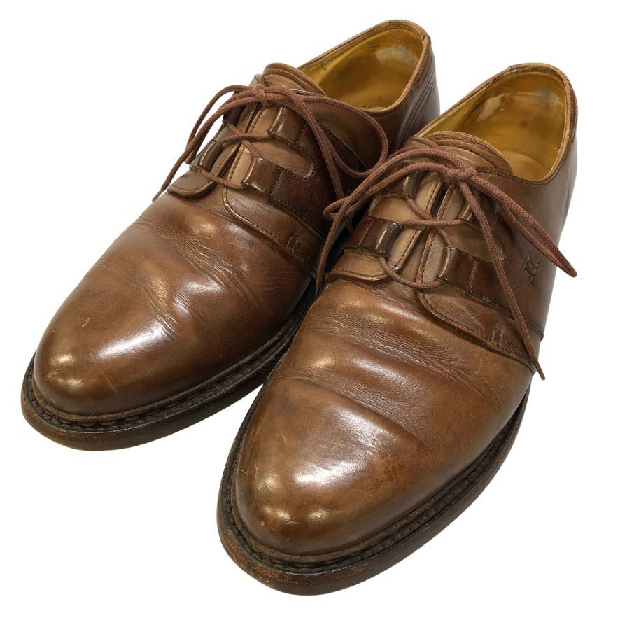 ジョンロブ コテージライン ウラヌス ギリーシューズ ブラウン UK6.5 JOHN LOBB URANUS ビジネスシューズ 約25.0cm【LA】【中古】