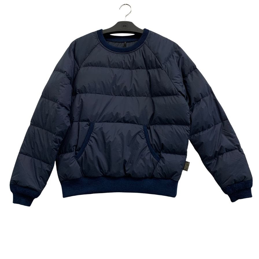 美品◆ロッキーマウンテン フェザーベッド ビームス別注 ダウンプルオーバー ネイビー メンズ サイズ40 Rocky Mountain FeatherBed BEAMS 【AFA1】