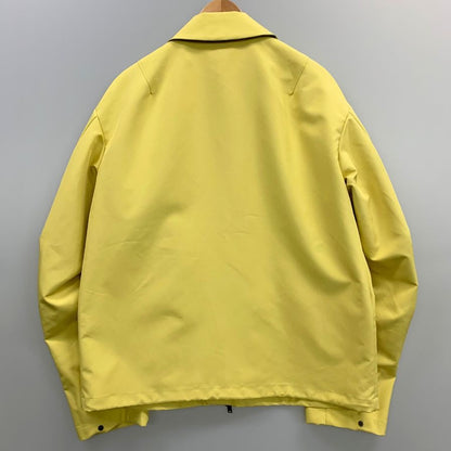 美品◆イーヴォ アウター ジップアップ ジャケット ミリタリー型 イエロー メンズ サイズ48 HEVO 【AFB34】