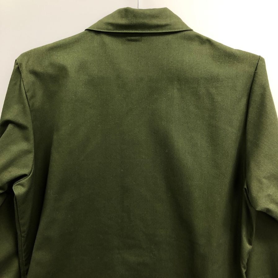 極美品◆アメリカ軍 ユーティリティシャツ OG-507 実物 87年 オリーブグリーン サイズ14.5X33 【AFB16】