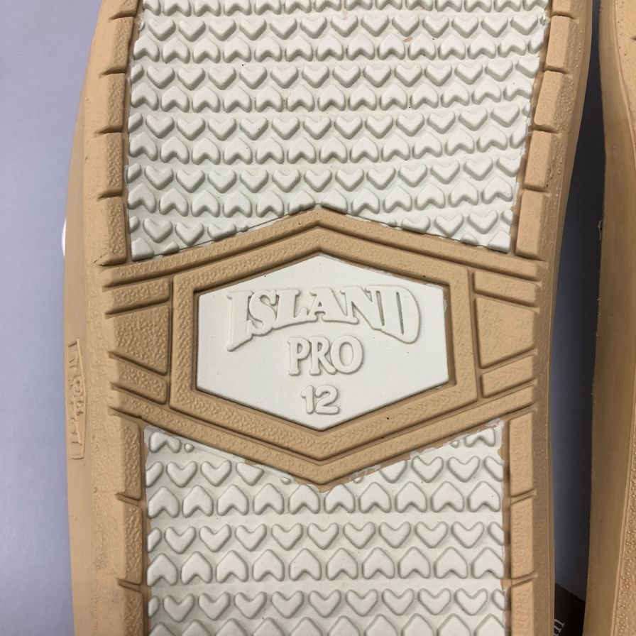 アイランドスリッパ ビーチサンダル 総柄 クラシック デザイン ブルー メンズ サイズ12 ISLAND SLIPPER 約30.0cm【AFC4】