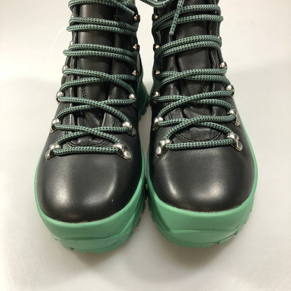 メレル ブーツ トレッキングブーツ Bristol MID レディース サイズ24.5 ブラック グリーン系 MERRELL 約24.5cm【AFD6】