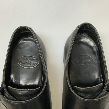 クロケット＆ジョーンズ レザーシューズ セイモア ダブルモンク ブラック サイズUK6.5D CROCKETT&JONES 約25.0cm【PTM5】