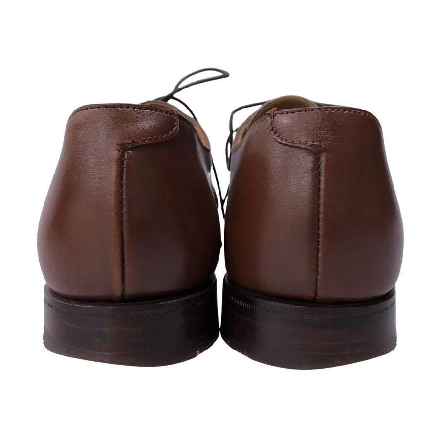 ロイドフットウェア レザーシューズ プレーントゥ  クロケット&ジョーンズ製  ブラウン メンズ サイズ6E Lloyd Footwear 約24.0cm【AFC8】