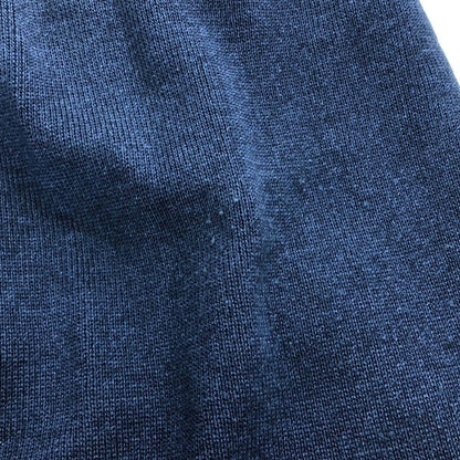美品◆グランサッソ ヴィンテージ ベスト メンズ ネイビー サイズ48 Gran Sasso vintage 【AFB14】