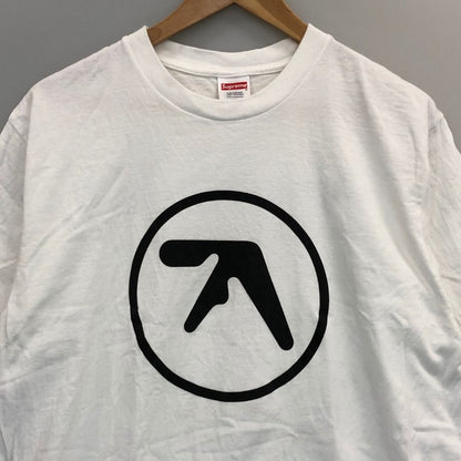 美品◆シュプリーム Tシャツ 25SS 0701-252627  エイフェックスツイン ホワイト サイズM Supreme 【AFB34】