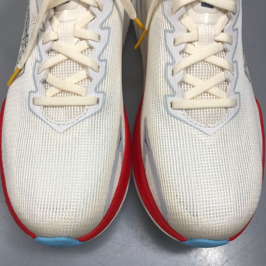 ホカオネオネ ランニングシューズ マッハ X3 ホワイト メンズ 26.5㎝ HOKA ONE ONE【AFC8】【中古】