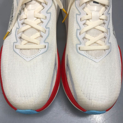 ホカオネオネ ランニングシューズ マッハ X3 ホワイト メンズ 26.5㎝ HOKA ONE ONE【AFC8】【中古】