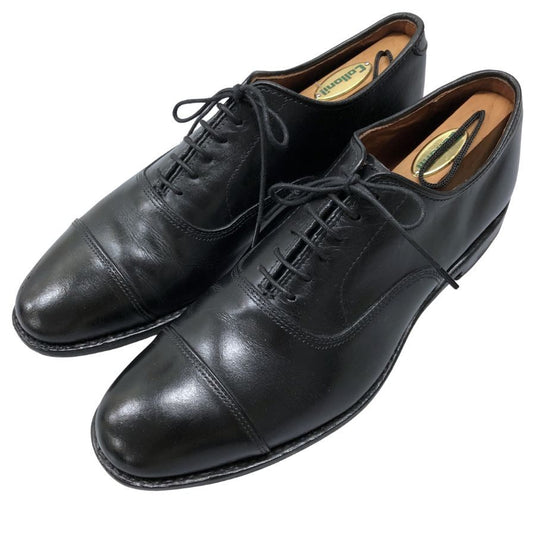 アレンエドモンズ レザーシューズ ストレートチップ パークアベニュー カーフ サイズUS8D メンズ ブラック Allen Edmonds 約26.0cm【AFC32】