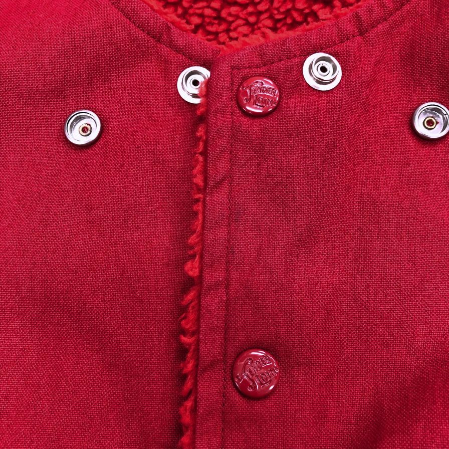 美品◆テンダーロイン ハンティングボアベスト レッド メンズ サイズXS TENDERLOIN 【AFB39】