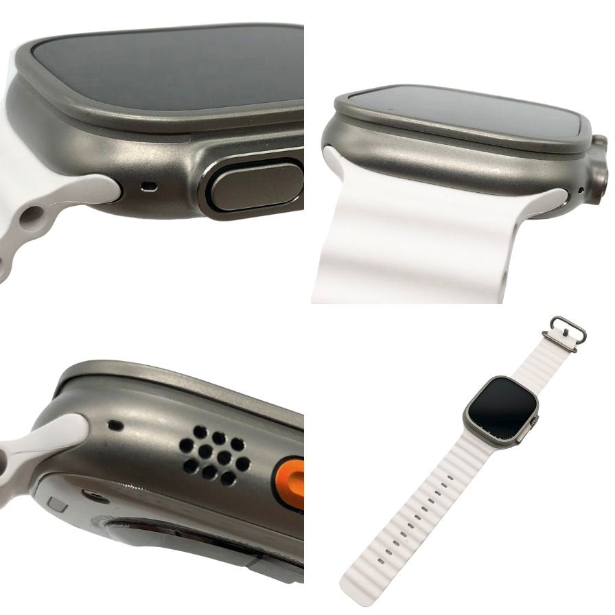 アップルウォッチ ウルトラ 2 A2986 GPS+Cellularモデル 49mm ユニセックス チタニウム グレー アクティベーションロックあり Apple Watch Ultra 2【AFI21】【中古】